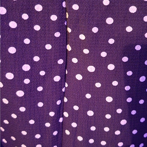 En focus Studio size 10 Navy & White Jumpsuit/ with belt - Picture 2 of 4